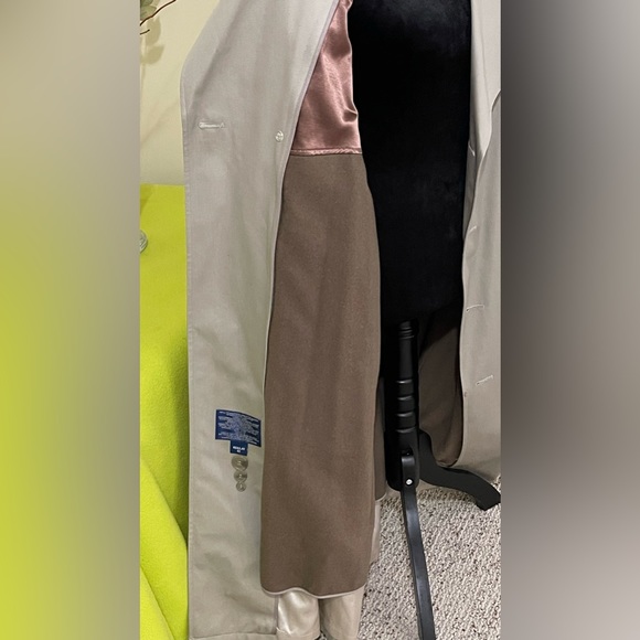 Men dressed overcoat removal lining removable felt collar with belt - Picture 4 of 6